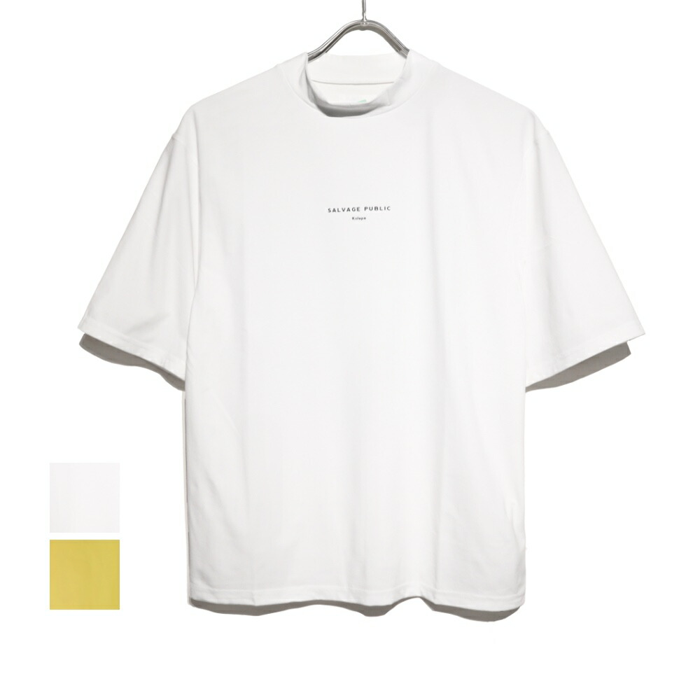 SALVAGE PUBLIC Kolepa(引き上げ 表立った コレパ) Surf Mockneck S/S (TI LEAF Paisley)モックネック S/S カットソー ゴルフ御召しもの【SVKS6023】