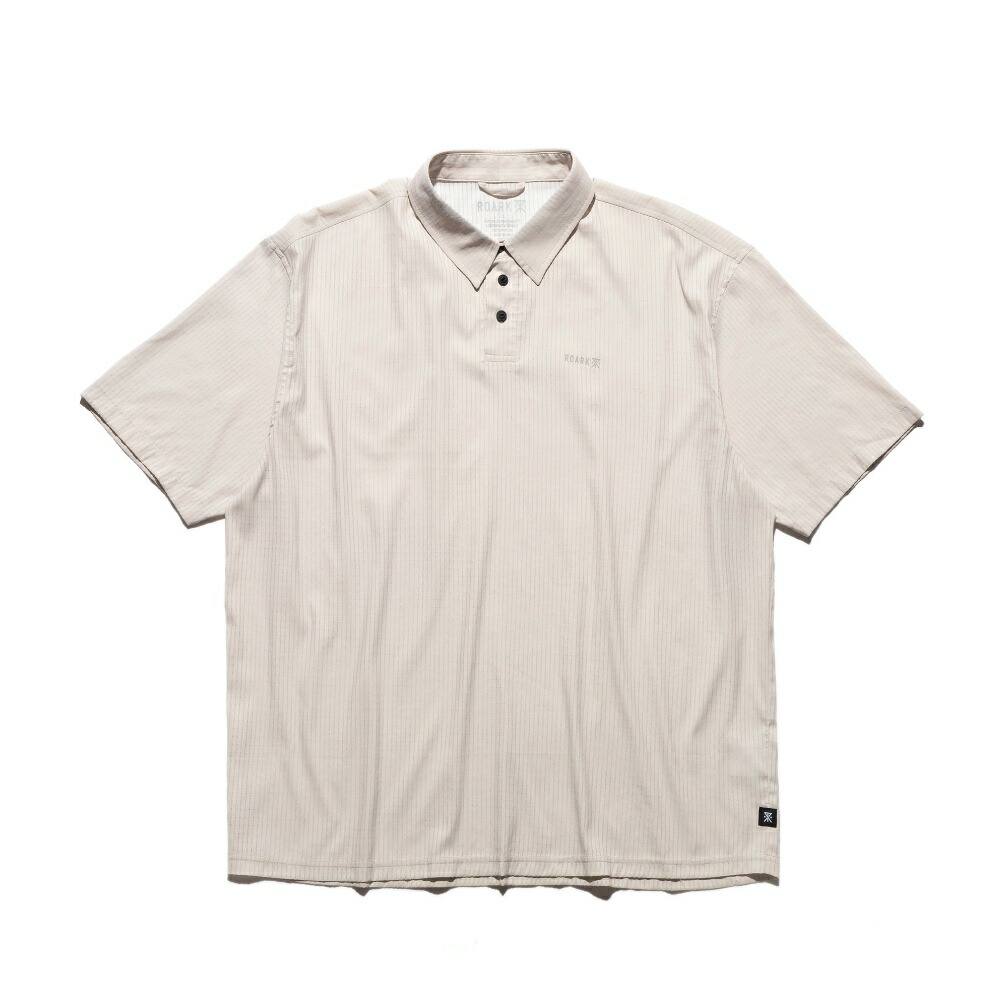 ROARK(ロ弧線)BLESS UP POLO【RWJ1226-GRY】