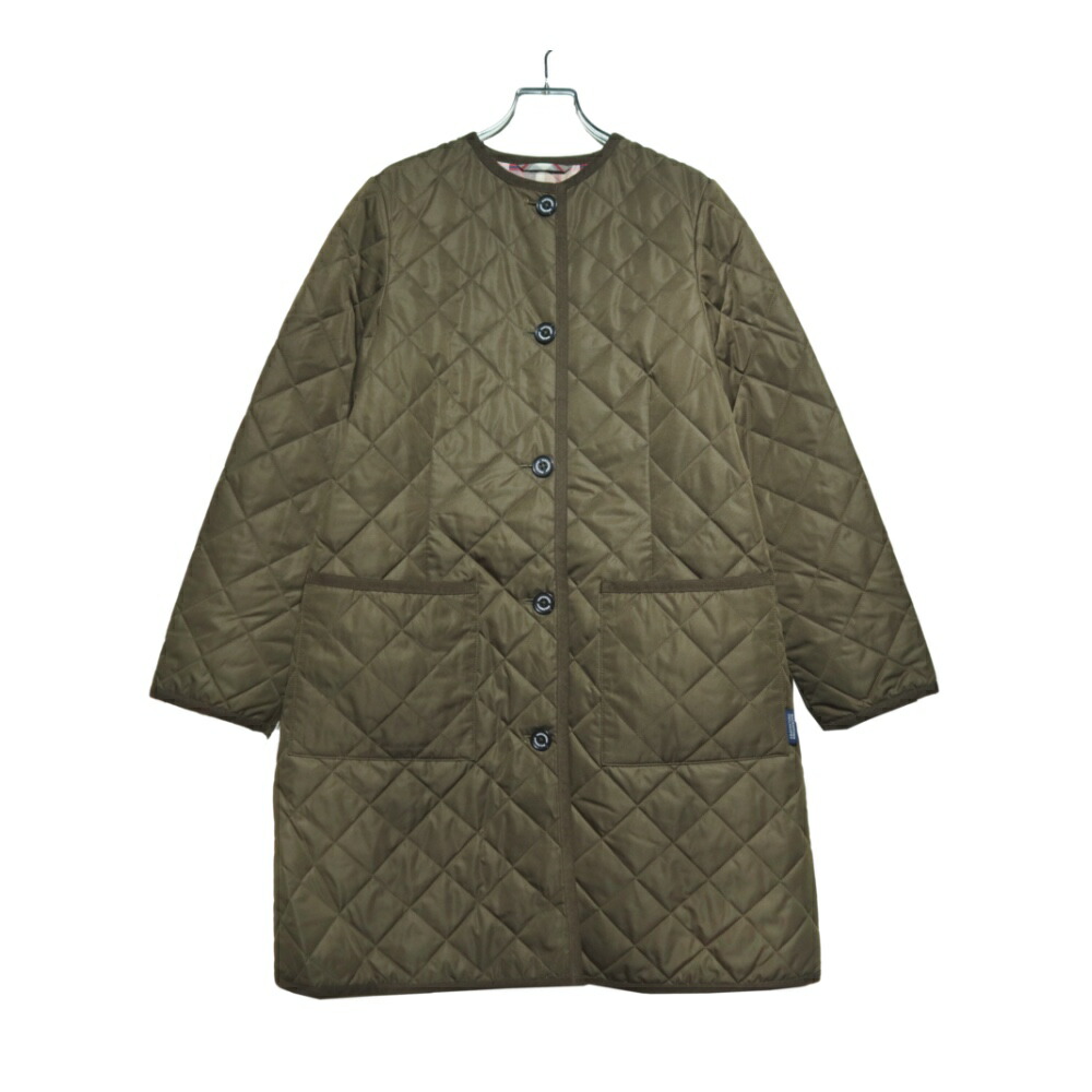 MACKINTOSH PHILOSOPHY ROYTON LONG（マッキントッシュフィロソフィー ロイトンロング)レディース ノーカラー キルティングロングコート【 H5A03-430-79】