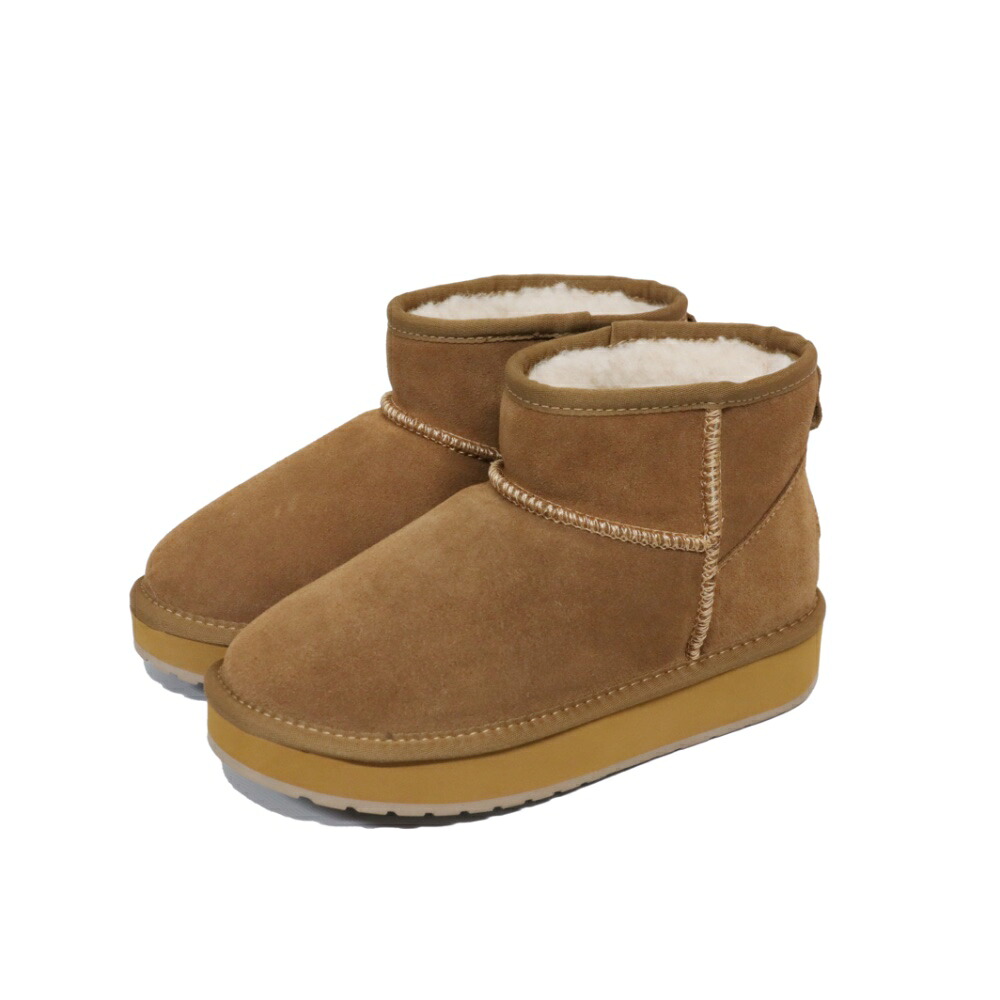 EMU Australia(エミューオーストラリア）レディース\"Platform Micro Wool\""プラットホーム マイクロ 羊毛 【W13252】"