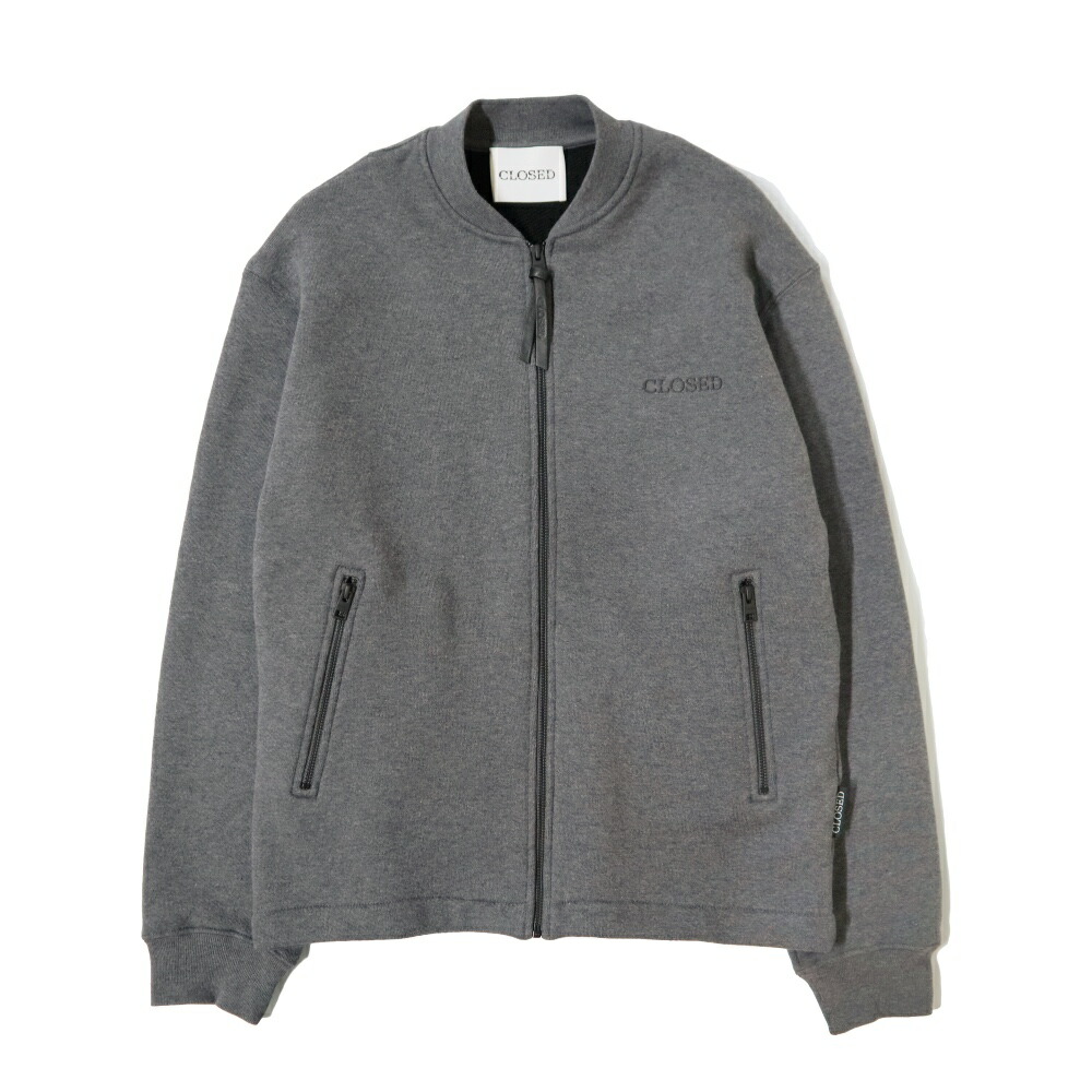 CLOSED(クローズド)SWEAT BOMBER コットン ボンバージャケット【C85754】