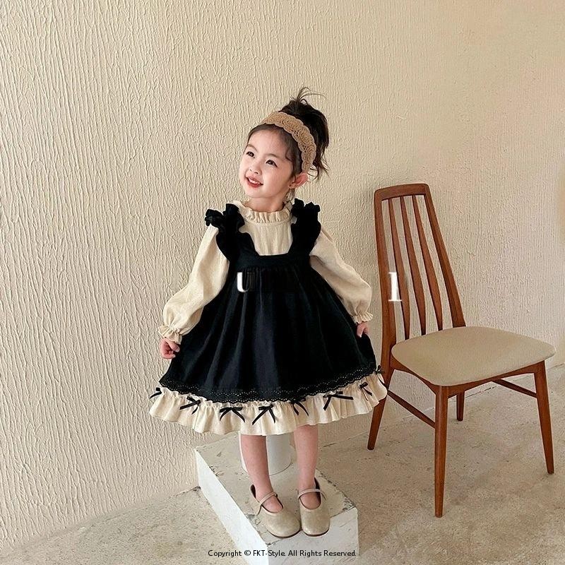 ワンピース 子供 女の子 子供服 2点セット長袖ワンピース キッズ 刺? ベビー服 子供ドレス 卒園式 ピアノ 発表会 卒業式 韓国子ども服 春秋 おしゃれ 可愛い 七五三 結婚式 入学 入園 誕生日 出産お祝い プレゼント お姫様 プリンセス シンプル 130 120 110 100 90cm