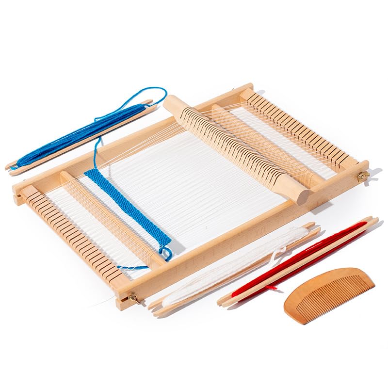 楽天市場】機織り機 編み機 織り機 卓上織り機 卓上手織機 多機能編み