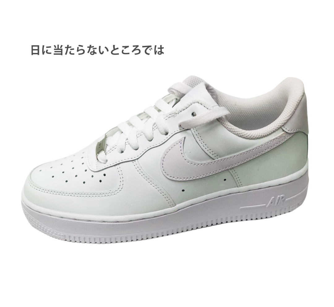 楽天市場 Nike Air Force 1 ナイキ エアフォースワン カスタム スニーカー 原宿系 インスタ映え 紫外線で色が変わる カスタマイズ カスタムスニーカー カスタマイズナイキ 総合百貨ストア