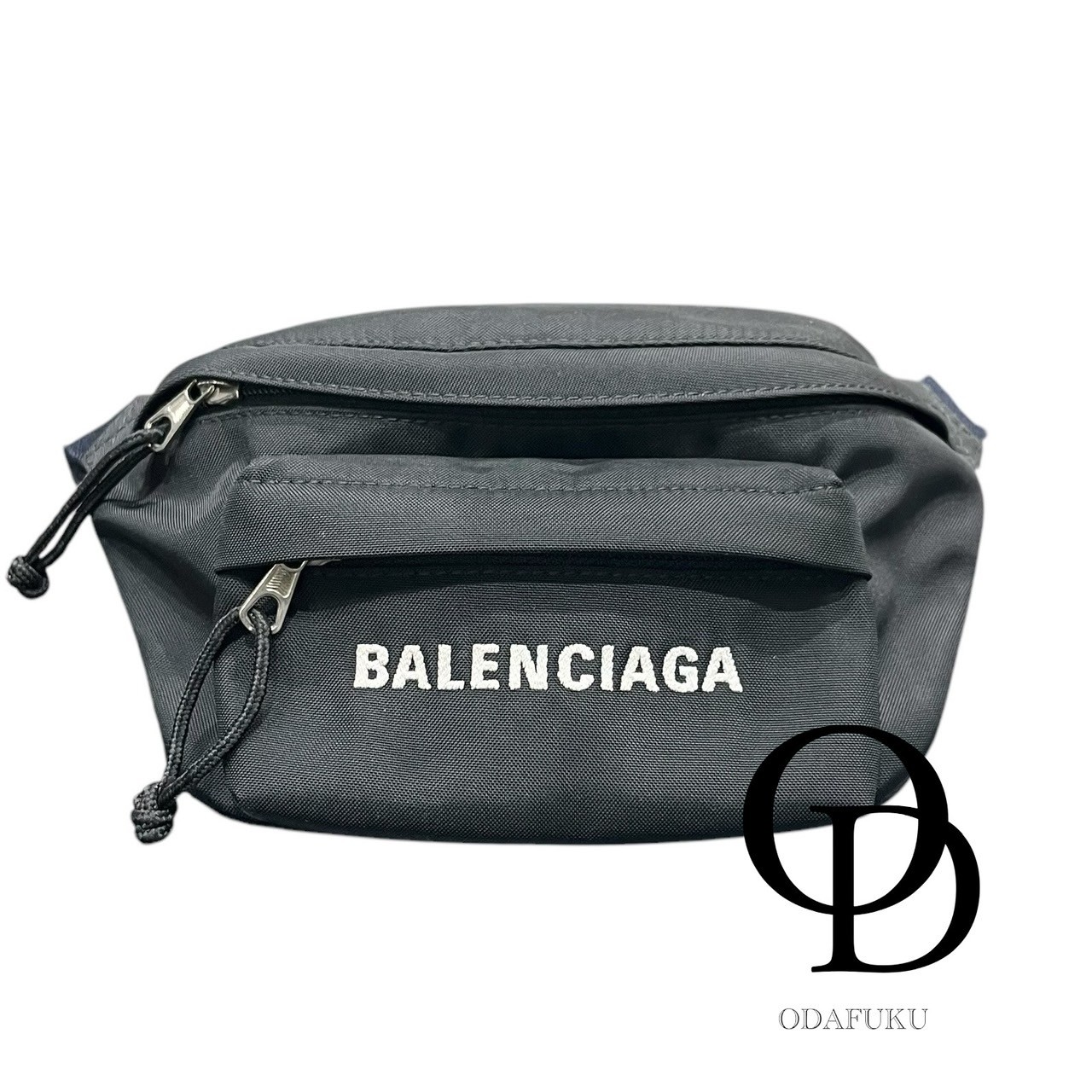 バレンシアガ ボディバッグ WHEEL BELTPACKホイール ベルトバッグ BALENCIAGA バレンシアガ ホイールベルトパック ボディバッグ 黒