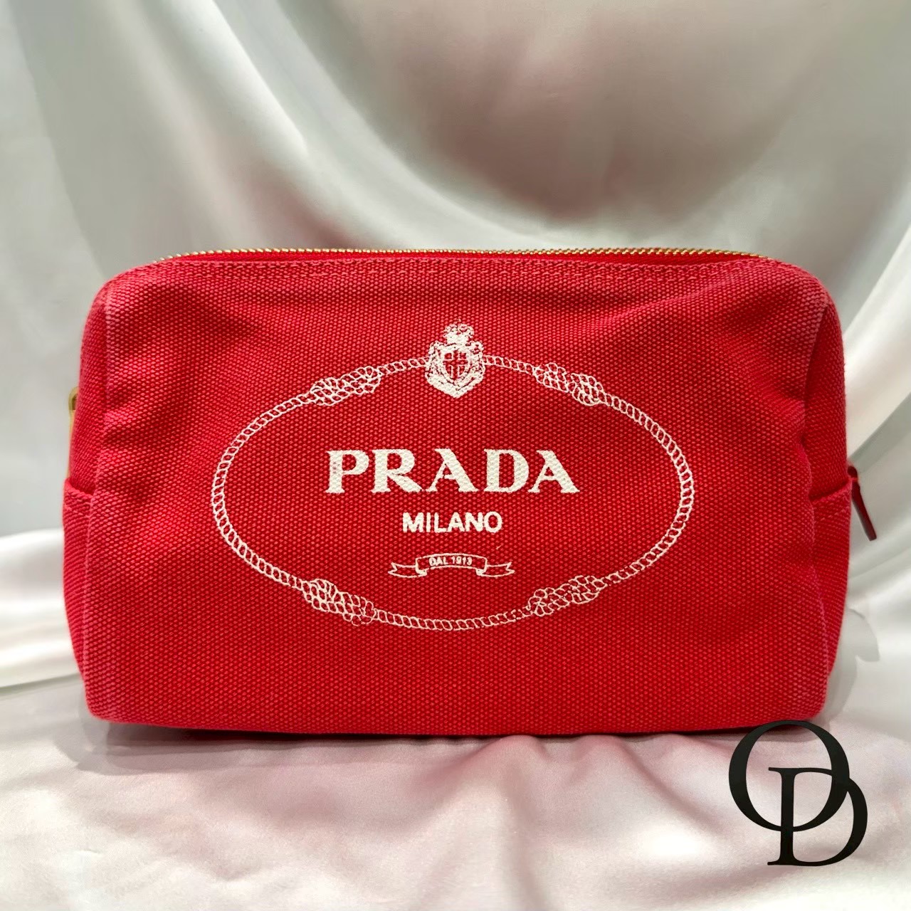 【中古】プラダ PRADA カナパポーチ Canapa Pouch 1NA693