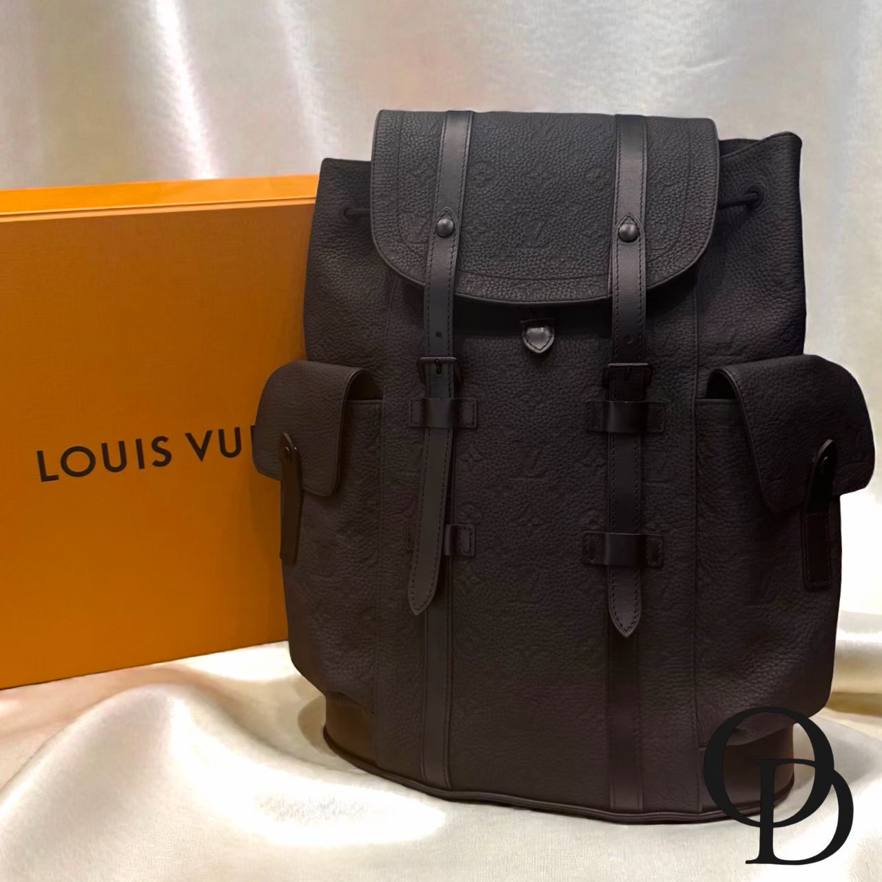 【中古】ルイヴィトン Louis Vuitton MM55699 クリストファーMM Christopher MM 黒いこと Black