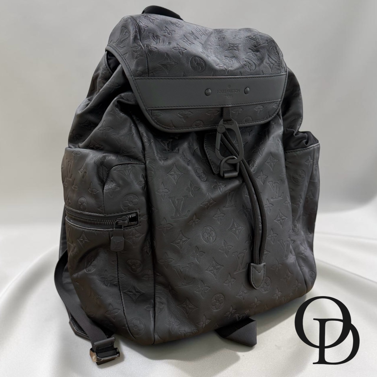 LOUIS VUITTON ルイヴィトン M43680 ディスカバリーバックパック モノグラムシャドウ 黒いこと Discovery Backpack Monogram Shadow Black