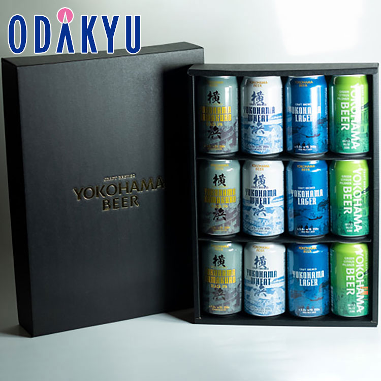 お取り寄せ 産地直送 送料無料 リカー ［ 横浜ビール ］ クラフト缶4種12缶飲みくらべセット K ｜7-10日程度でのお届け※沖縄・離島へは届不可(直)