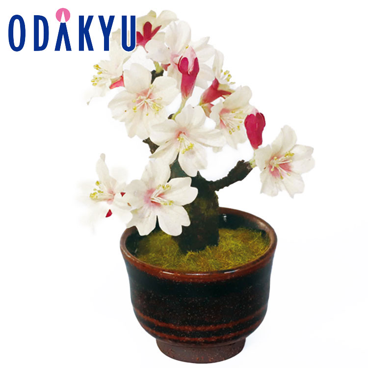 お盆飾り 現代仏具 ［ 現代仏壇 ］ 和紙盆栽 桜 ｜3-10日程度でのお届け※沖縄・離島へは届不可(B)