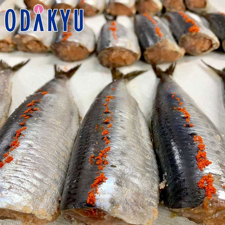 お取り寄せ ごちそう 産地直送 送料無料 ［ あき津゛ ］ 鰯めんたい 8尾 ｜7-10日程度でのお届け※沖縄・離島へは届不可(直)