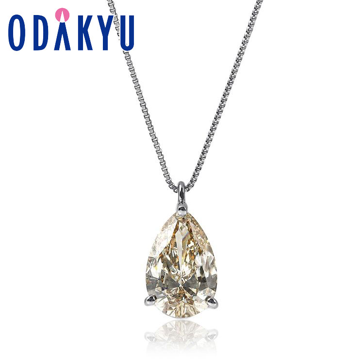 アクセサリー ［ PUREZZA ］ 1ct ペアシェイプ ダイヤモンド ペンダント ｜7-10日程度でのお届け※沖縄・離島へは届不可(直)