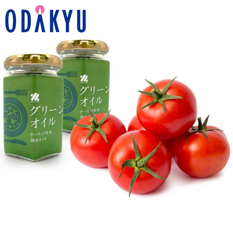トマト 旬 野菜 送料無料 フルーツトマト 約500g ＆ グリーンオイル 2本 ｜5月中旬以降のお届け※沖縄・離島へは届不可(直)
