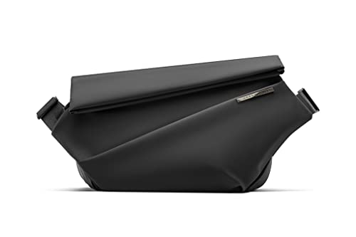 【送料無料】NIID クロスボディバッグ 防水 ショルダーバッグ 斜めがけ スリングバッグ メッセンジャーバッグ カメラバッグ ブラック