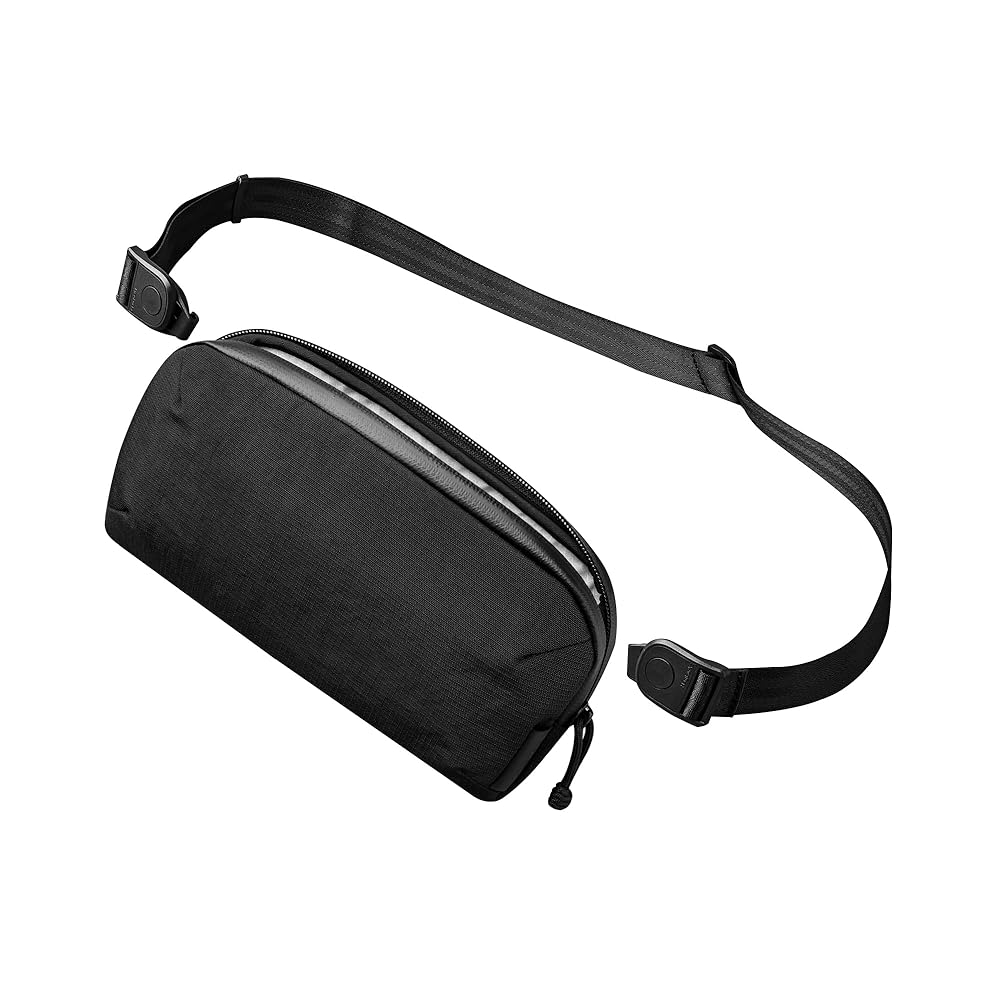 ALPAKA Flight Pouch Pro 0.7L スリングバッグ ボディバッグ ポシェット サコッシュ RFIDブロキング素材採用 パスポートホルダー 耐候性 撥水性 通勤 旅行