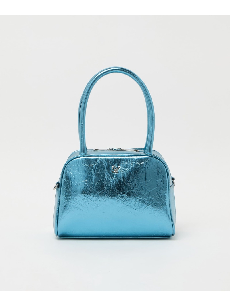 ＜SY＞ ハンドボストン MT SY UNITED ARROWS オデット エ オディール バッグ ショルダーバッグ シルバー ブルー ブラック【送料無料】[ Fashion]