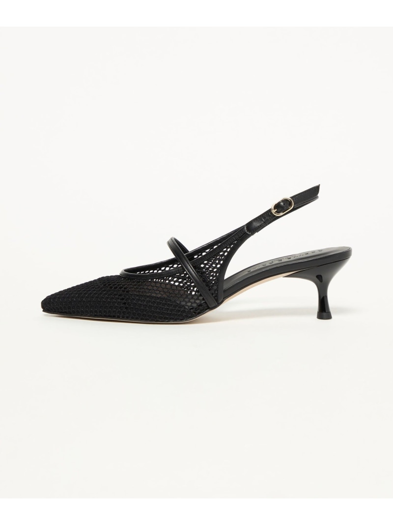 シアーストラップバックベルト パンプス50↑ ODETTE E ODILE オデット エ オディール シューズ・靴 パンプス 黒いこと ベージュ【貨物輸送無料】[ Fashion]