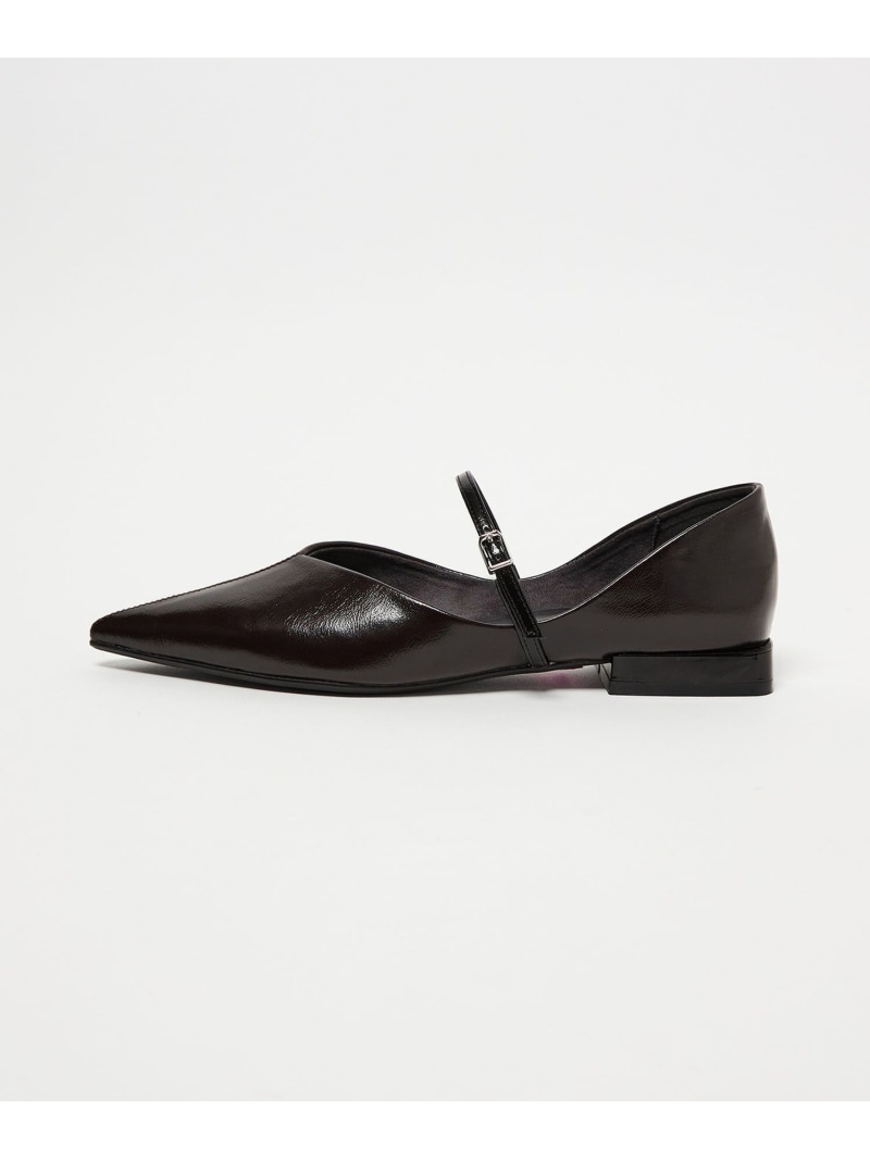 ＜SY＞ ポインテッドベルト フラット20↑ SY UNITED ARROWS オデット エ オディール シューズ・靴 パンプス シルバー ブラウン ブラック【送料無料】[ Fashion]