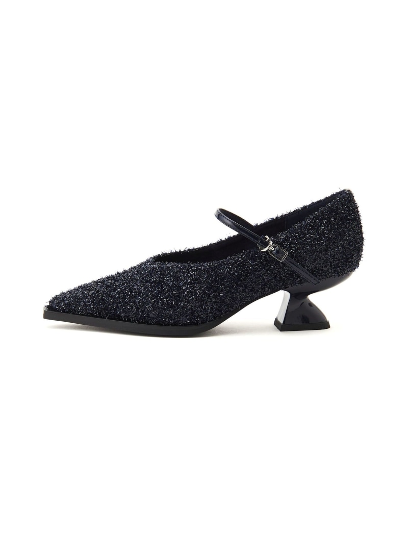 ＜SY＞シェイプヒールストラップ パンプス50●&uarr; SY UNITED ARROWS オデット エ オディール シューズ・靴 パンプス シルバー ネイビー ブラック【送料無料】[ Fashion]｜ODETTE E ODILE