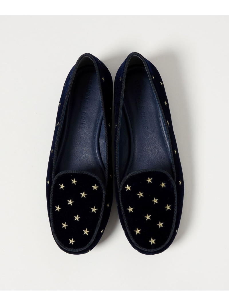 楽天市場】ベルベットタンクローファー フラット30↑ ODETTE E ODILE