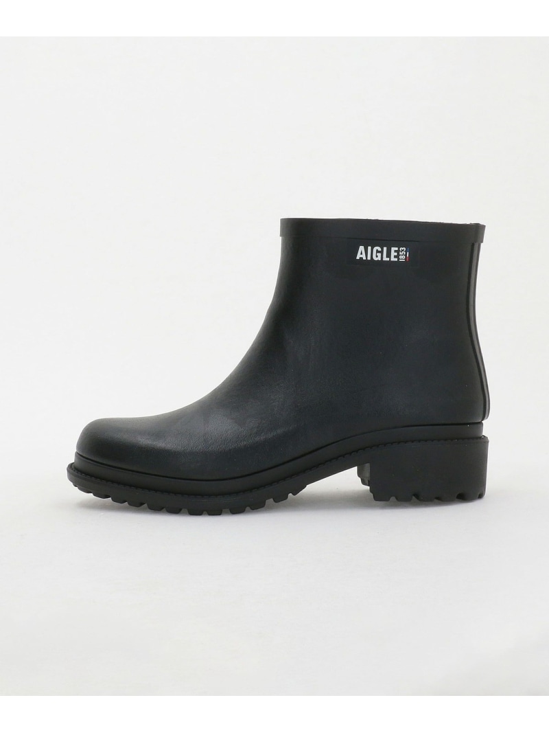 ＜AIGLE＞ FULFEEL ODETTE E ODILE オデット エ オディール シューズ・靴 レインシューズ・ブーツ 黒いこと【貨物輸送無料】[ Fashion] ブーツ・長靴-レディース靴-靴
