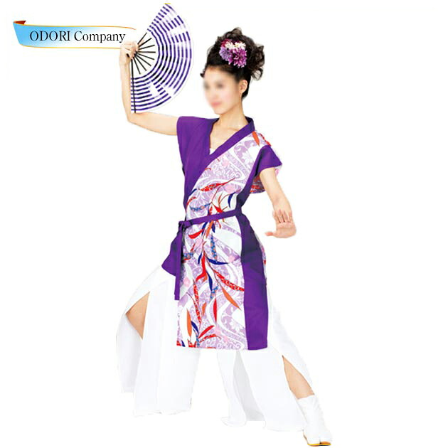 よさこい お召しもの レディース 成年者 長袢天 袢天 今めかしい
