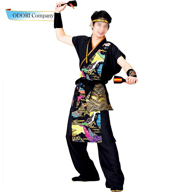 よさこい お召しもの メンズ 成年者 長袢天 袢天 今めかしい