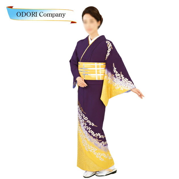 御召しもの きもの 短い訪問着 レディース 仕立てもの売り上げ金 絵羽 柄もの