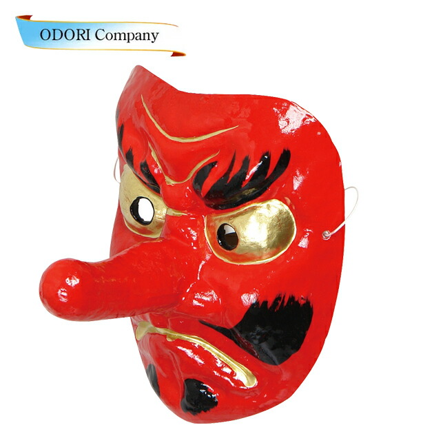 可愛い天狗おめんこけし 板付 天狗（いたつき てんぐ）・その他人形 / 京都の人形