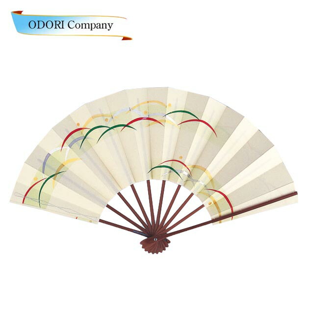 楽天市場】舞扇子 踊り用 扇子 パール地 紅葉 手描き もみじ 9寸5分 黒