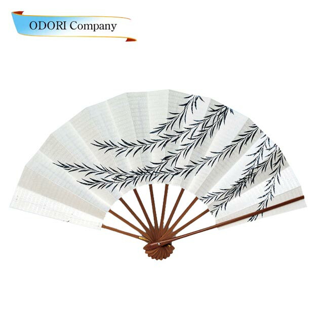楽天市場】舞扇子 扇子 踊り用 パール地 紅白梅 (手描き) 9寸5分 スス