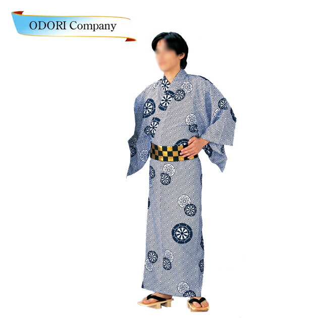 新しく着き 楽天市場】浴衣 レトロ 旅館用お仕立て上がりリネンゆかた 千鳥 服&ファッション小物
