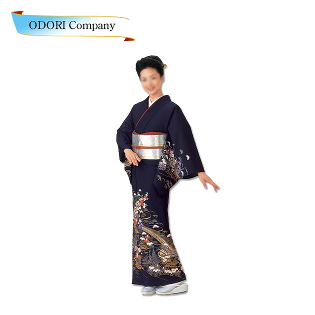 踊り絵羽 附下 訪問着【仕立上り】絵羽 古代紫 セミオーダー|ODORI Company 店