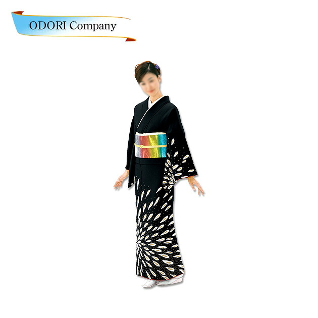 踊り衣装 着物 優美 単衣仕立上り洗える着物 訪問着 紫|ODORI Company 店