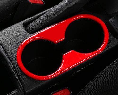 楽天市場】MAZDA マツダ CX-3 CX3 エアコン吹き出し口カバー 赤 内装