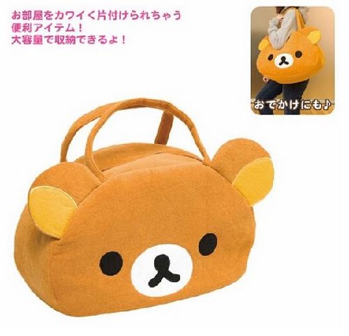 楽天市場 リラックマ Rilakkuma 可愛い ビッグ フェイスバック トートバック キャラクター かばん コリラックマ きいろいとり Shop Odyssey 楽天市場店