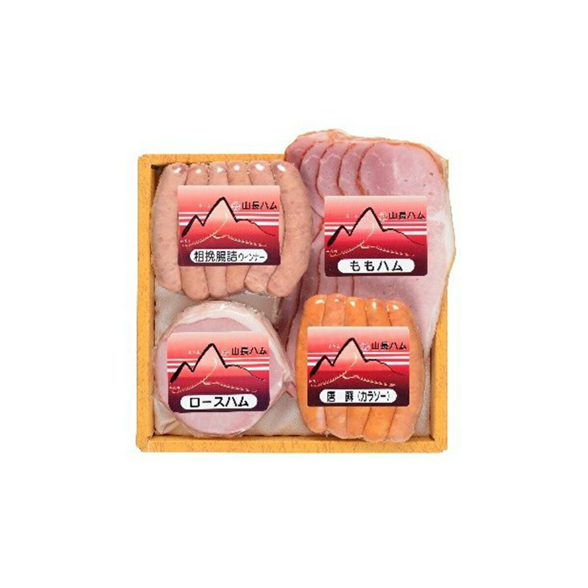 楽天市場】/ 送料無料 / 山長ハムギフトセット YA-7（ロースハム、もも