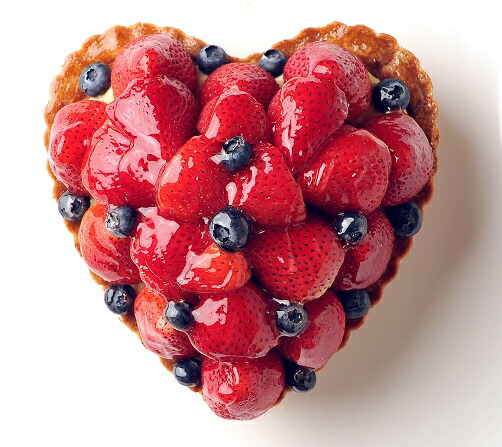 楽天市場】バースデーケーキ 誕生日ケーキ ハート型 タルトケーキ