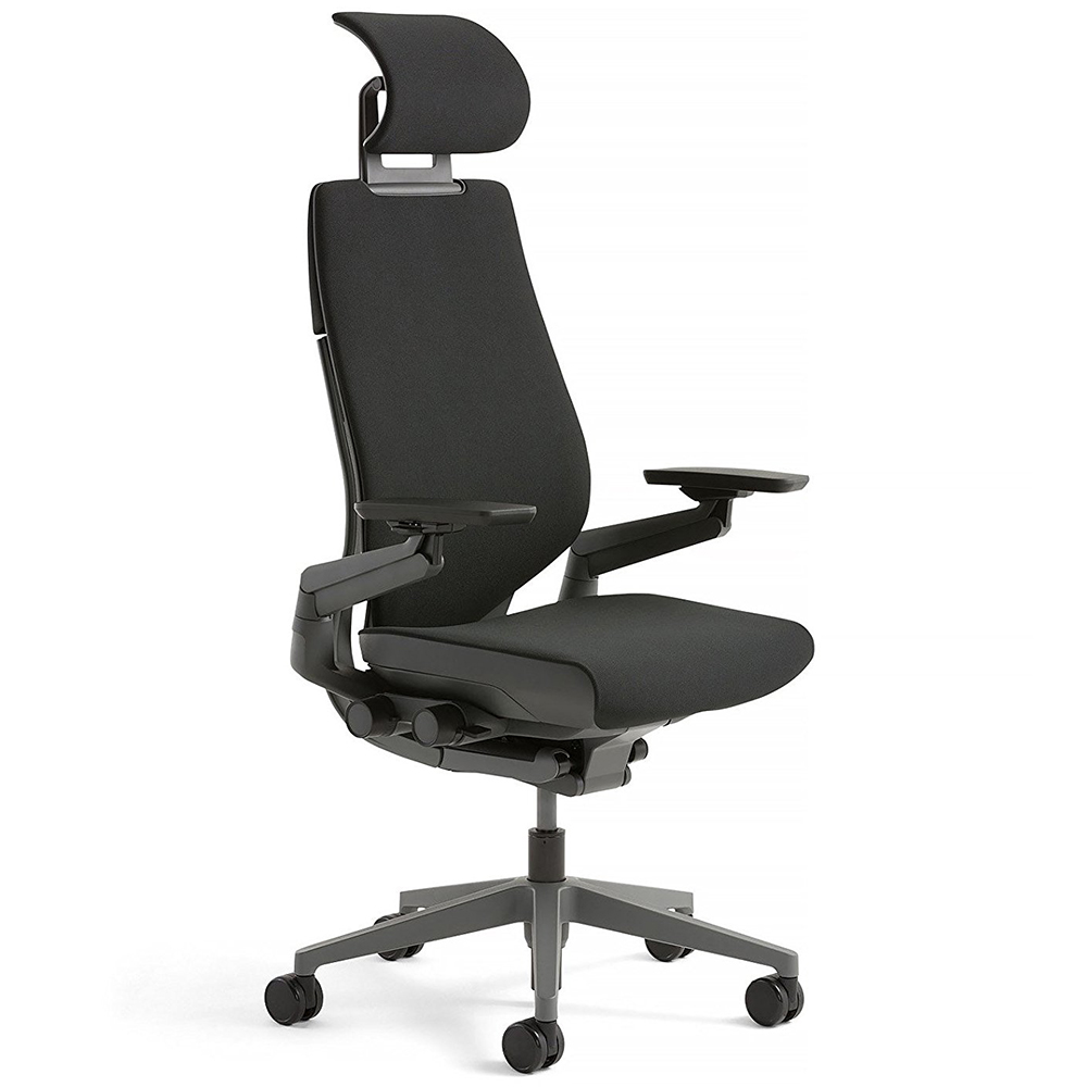 【希少黒白】Steelcase　ジェスチャーチェア