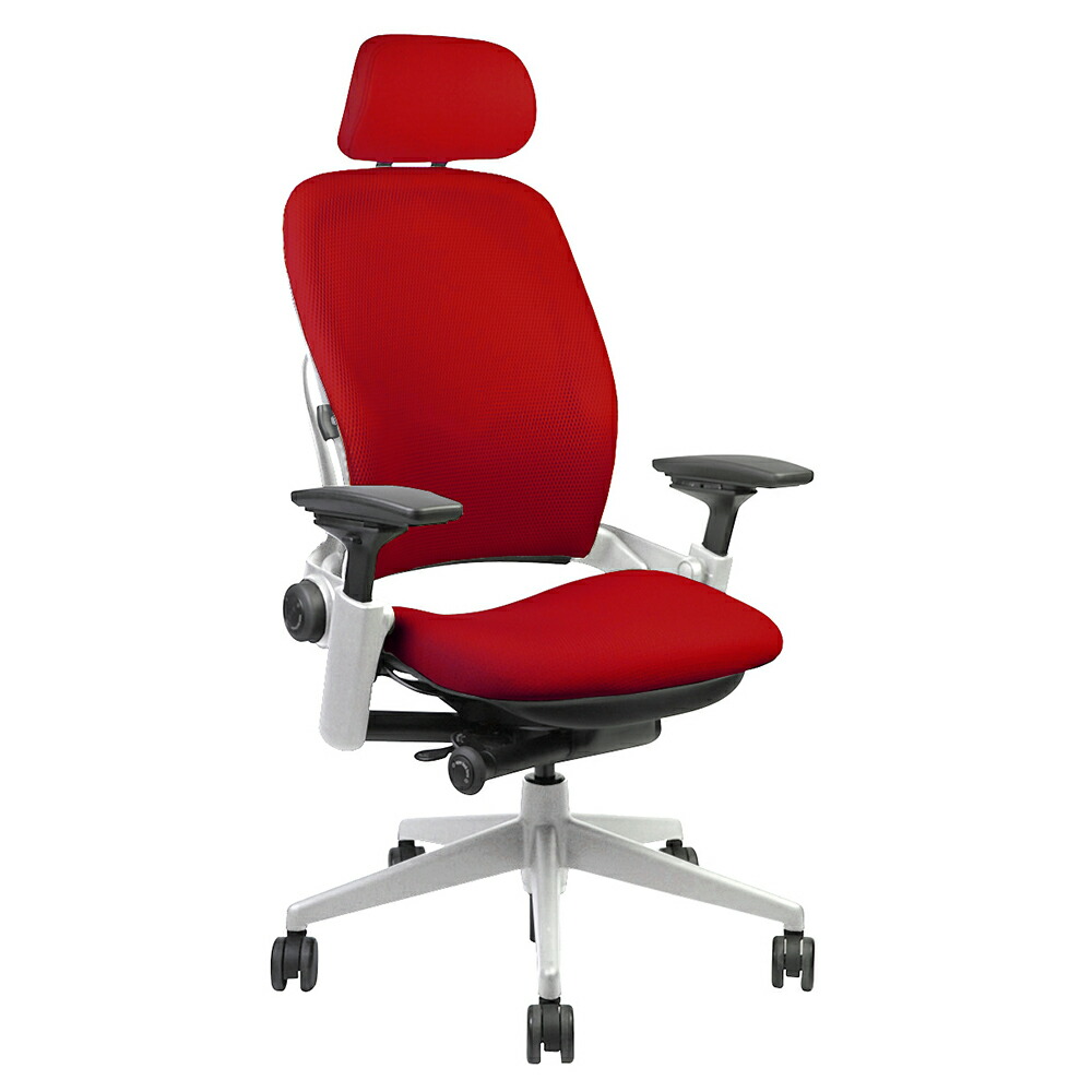楽天市場 Steelcase Leap リープチェア ヘッドレスト付 ヘッドレストのフレームカラーはブラックです プラチナフレーム 背 3dニット シートカラー選択 沖縄 離島以外送料無料 Workaholic Store