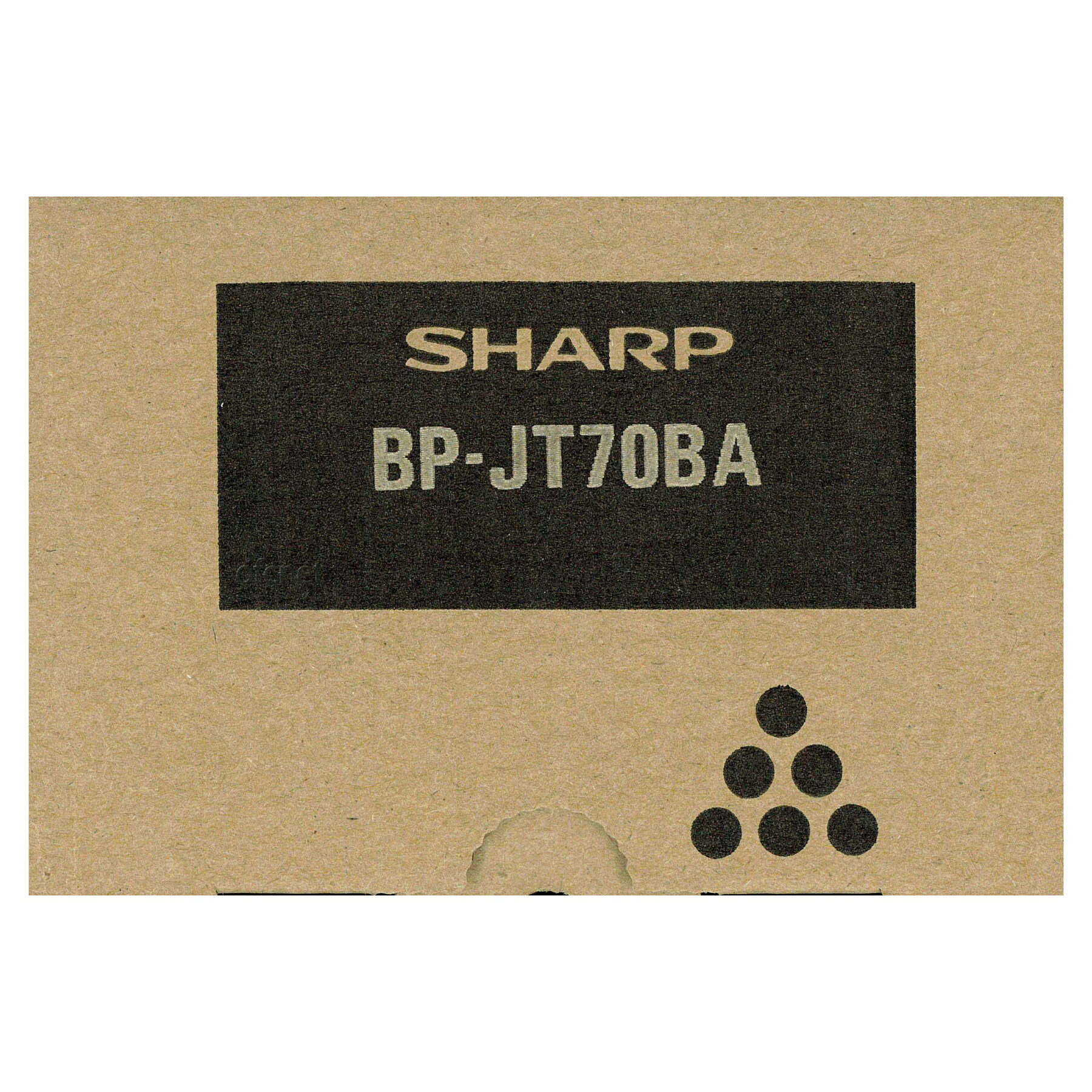 リモート保護すること付き添い人 SHARP 色合い結びあわせる機用 ブラックトナーカートリッジ BPJT70BA BP-JT70BA