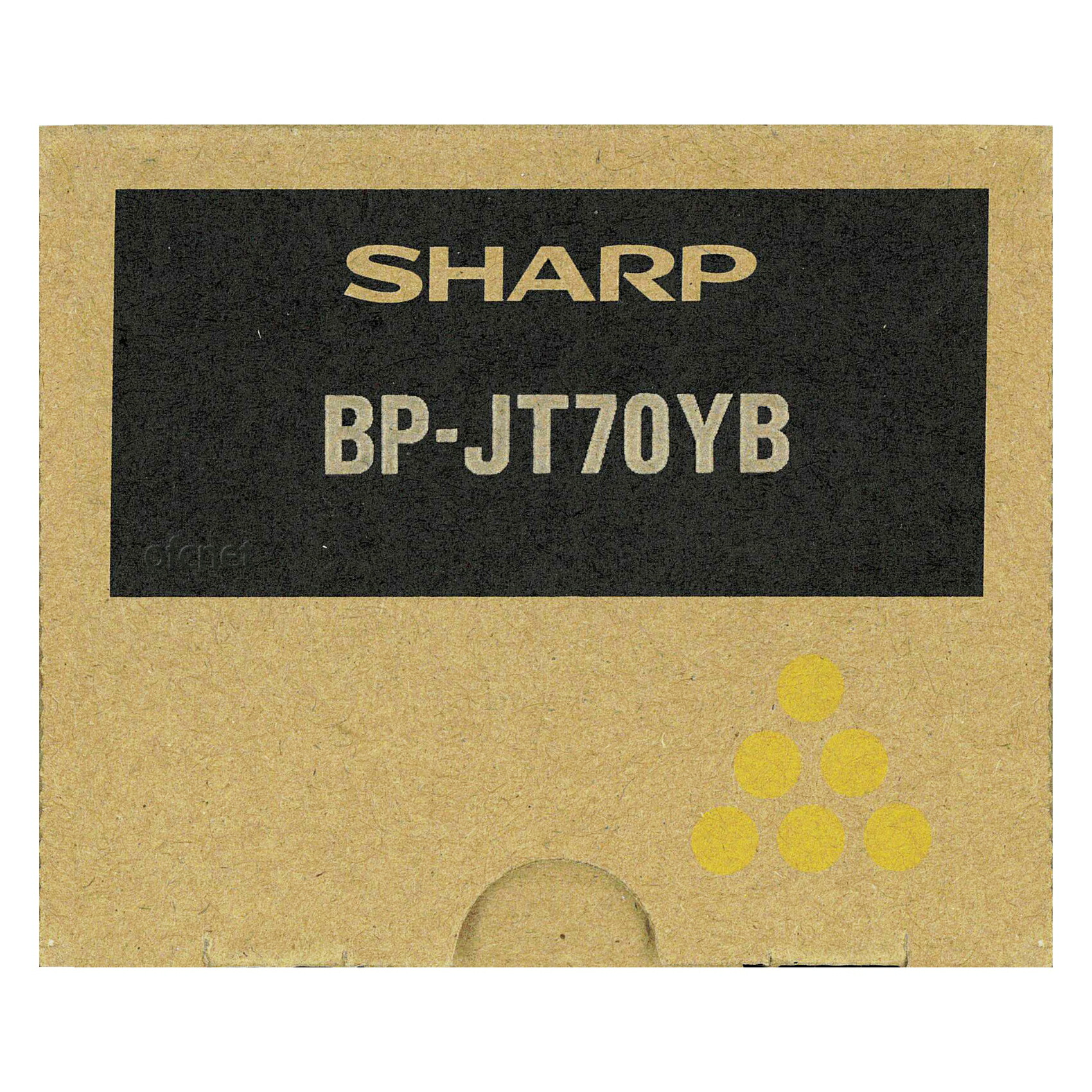 リモート保護すること付き添い人 SHARP 色合い結びあわせる機用 イエロートナーカートリッジ BPJT70YB BP-JT70YB