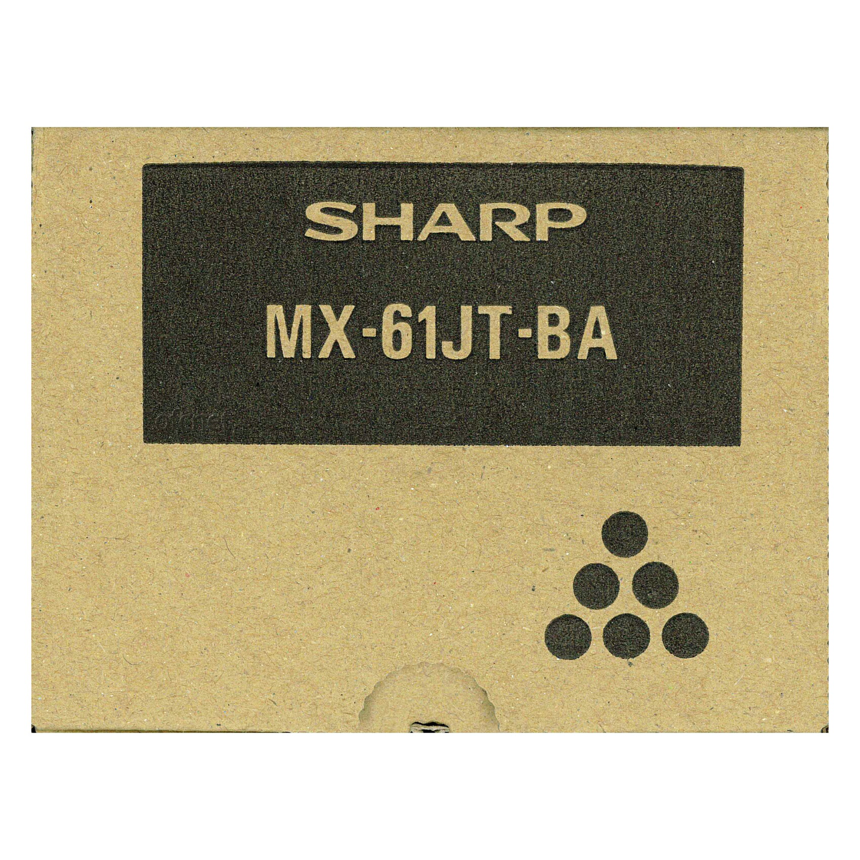 リモート保護すること付き添い人 SHARP 色合い結びあわせる機用 ブラックトナーカートリッジ MX61JTBA MX-61JTBA