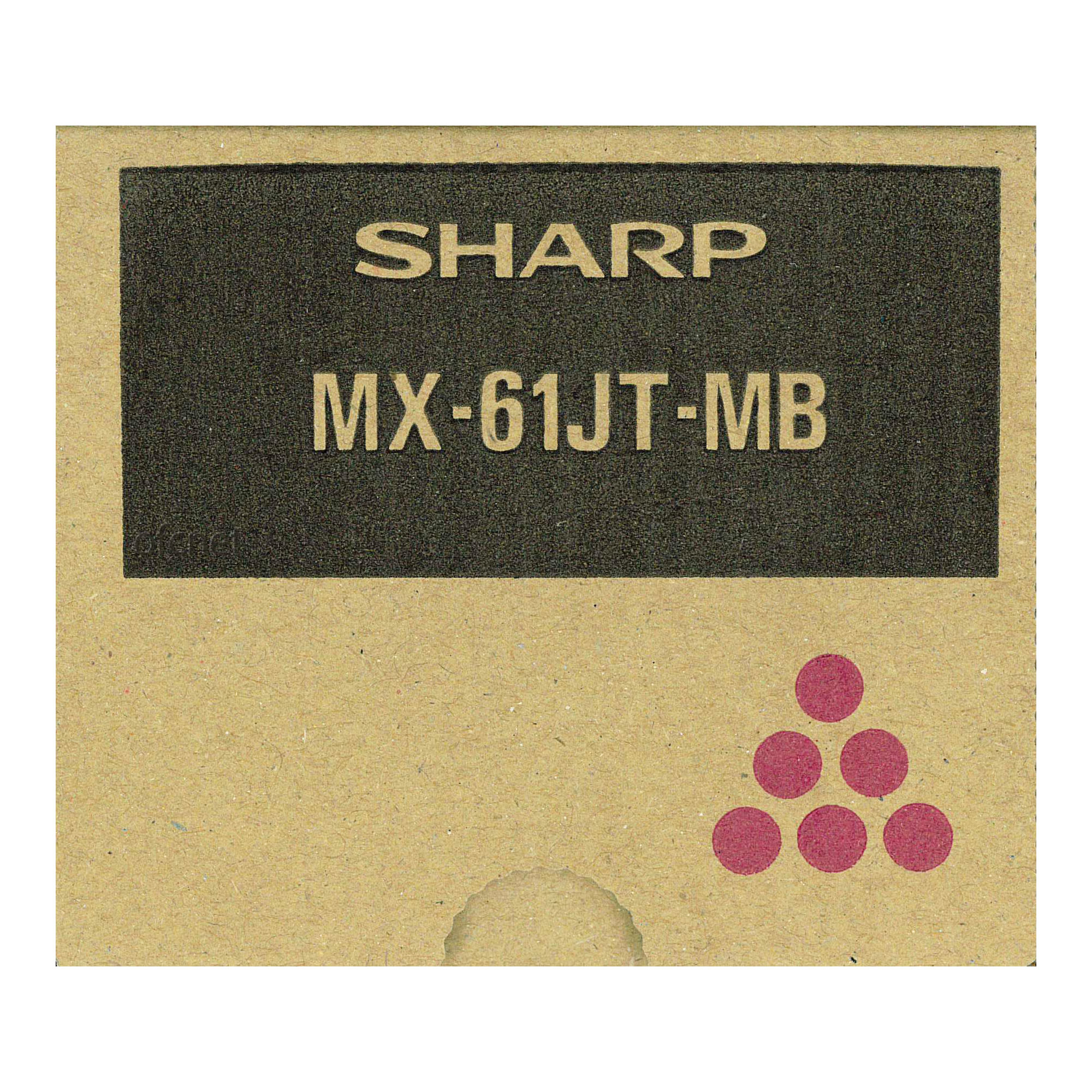 リモート保護すること付き添い人 SHARP 色合い結びあわせる機用 マゼンタトナーカートリッジ MX61JTMB MX-61JTMB