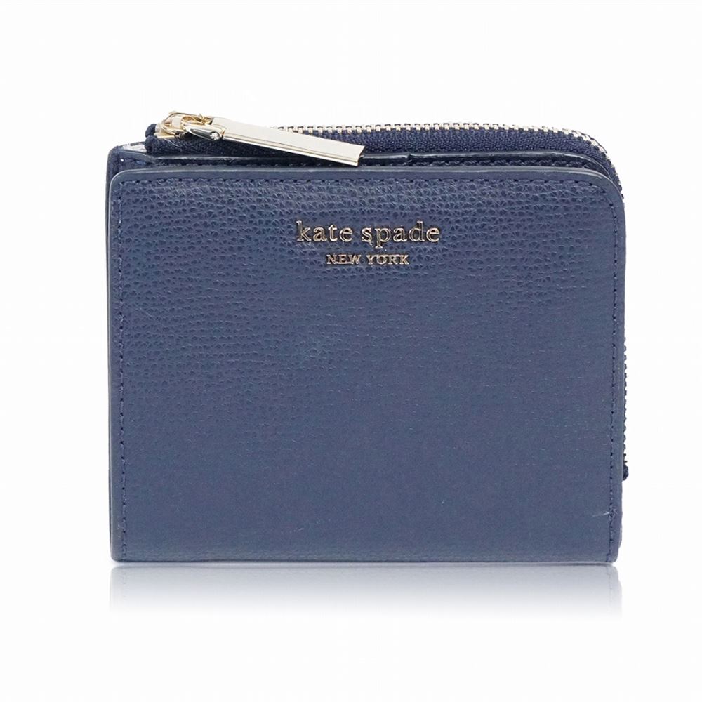 二つ折り財布 Kate Spade 429 Spade ネイビー レディース ケイトスペード Kate Pwru7250 Sylvia レディース プレゼントにも 誕生日 財布 ブランド 代 高級 30代 40代 50代 60代 あす楽 送料無料 返品ok インポートブランド オフプライスケイトスペード 財布 二つ折り