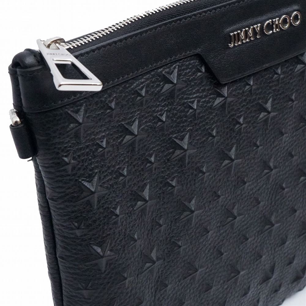 40代 クラッチバッグ 60代 メンズ Ftw プレゼントにも 送料無料 Jimmy Choo かっこいい クラッチバッグ Black 50代 高級 ブラック ジミーチュウ ブラック ブランド Emg Black 代 バッグ Jimmy Derek S 誕生日 30代 10 Off対象