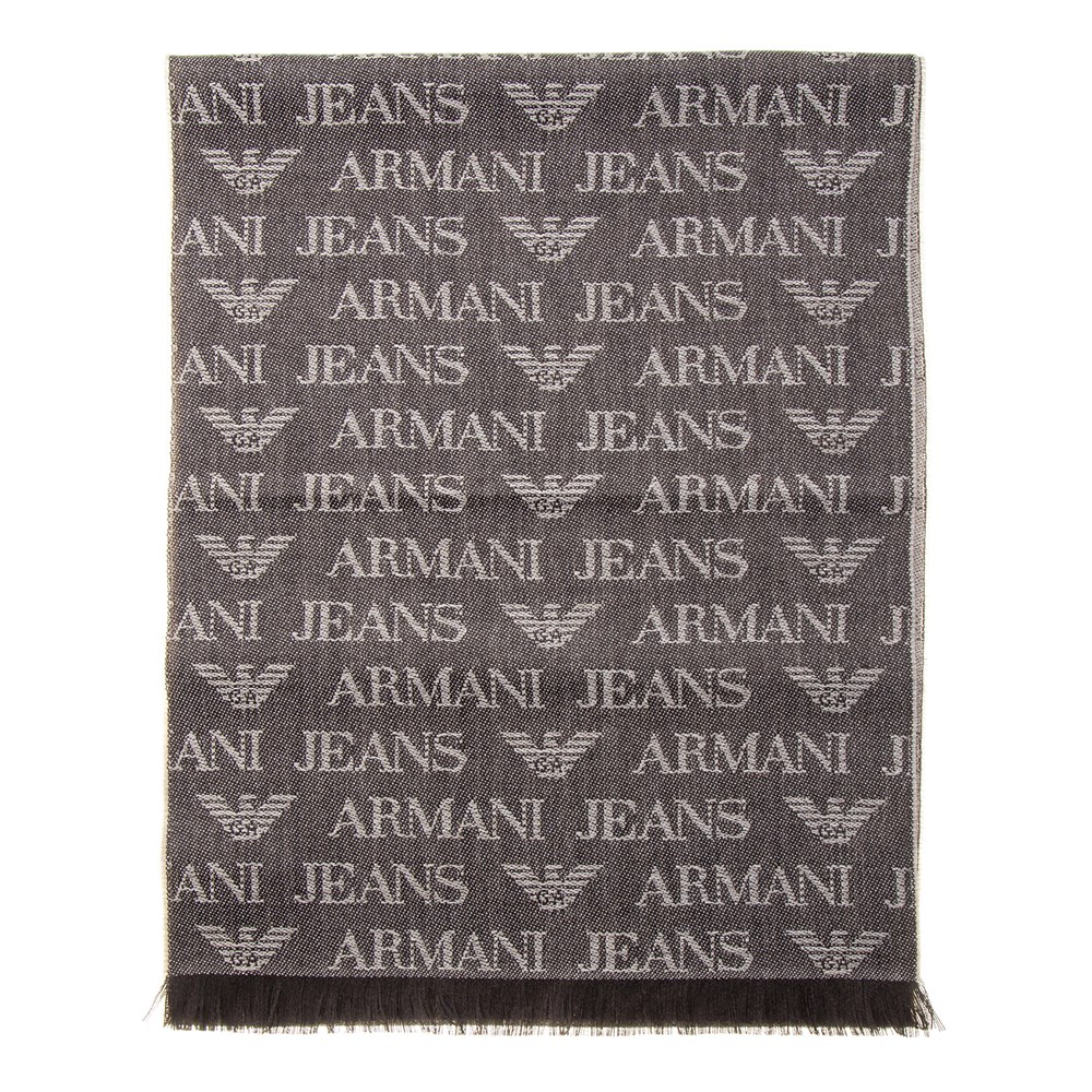 マフラー メンズ レディース ブランド アルマーニジーンズ ARMANI JEANS 934504 CD786 00152 ブラウン/ベージュ ユニセックス