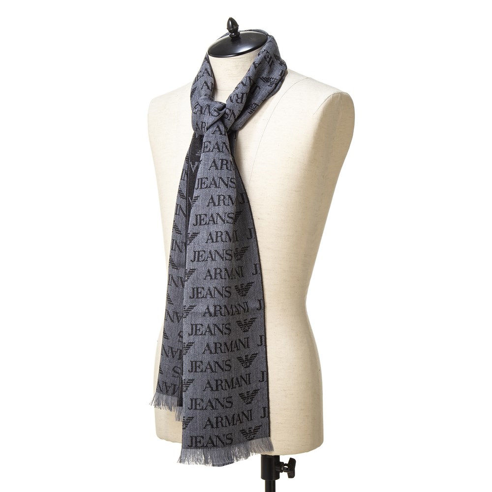魅了 アルマーニジーンズ Armani Jeans マフラー Cd786 グレー メンズ レディース 誕生日 ブランド かっこいい プレゼントにも 高級 代 30代 40代 50代 60代 ポイント消化 希少 72 6kce2a8bap1ba P1ai