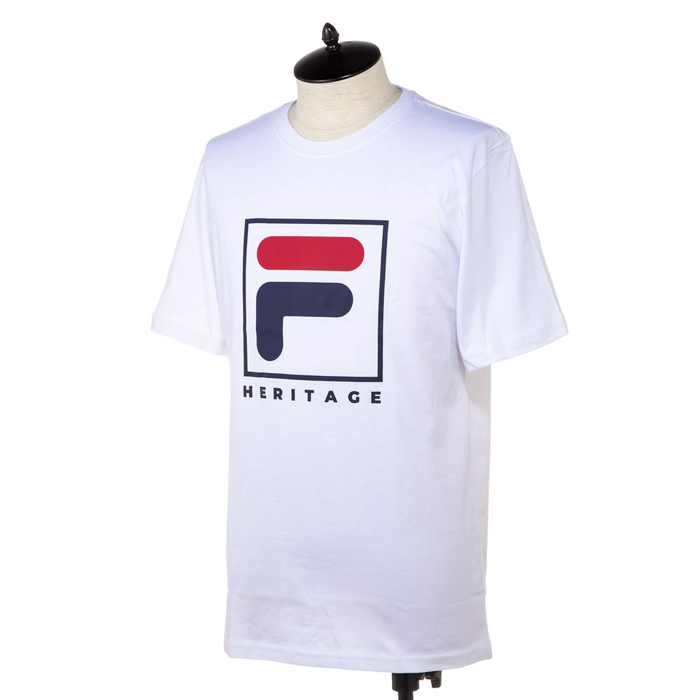 楽天市場 フィラ メンズ Tシャツ Fila Lm 100 ホワイト 半袖 部屋着 ブランド ルームウェア 誕生日 プレゼント 代 30代 40代 50代 60代 インポートブランド オフプライス