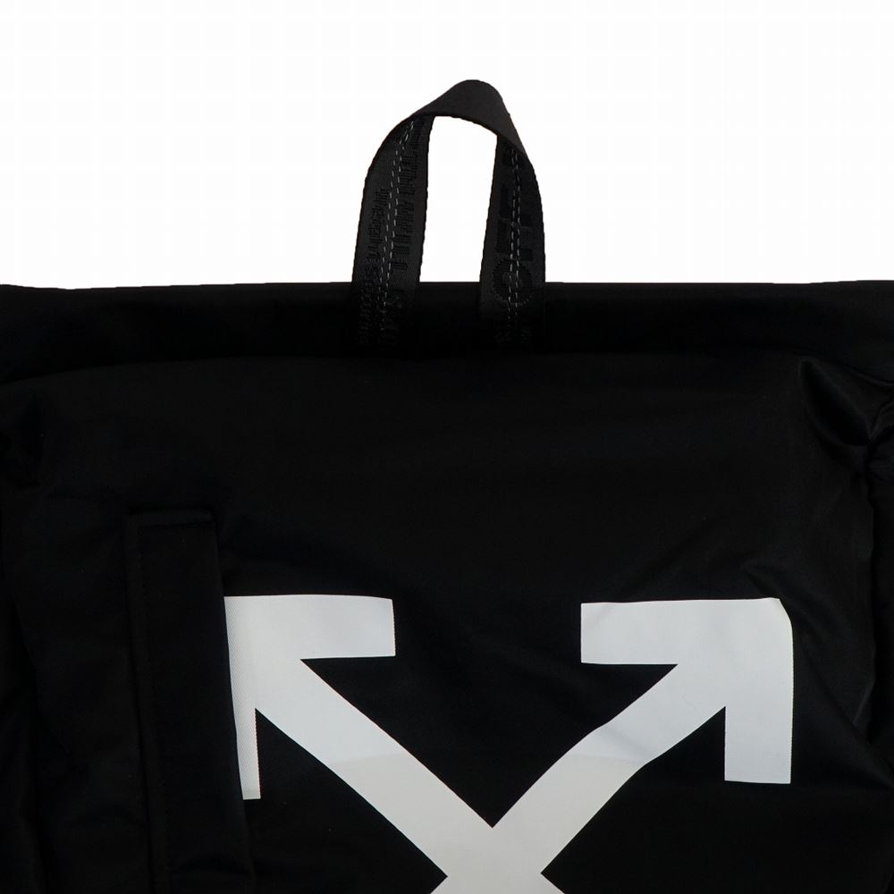 楽天市場 オフホワイト メンズ バッグパック リュック Omnb019re ブラック Off White バッグ ナイロン 軽い Arrow Virgil Abloh 通学 誕生日 プレゼント 新品 代 30代 40代 50代 60代 送料無料 インポートブランド オフプライス